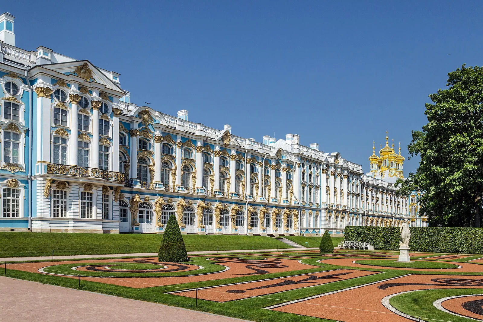 Екатерининский дворец в Пушкине